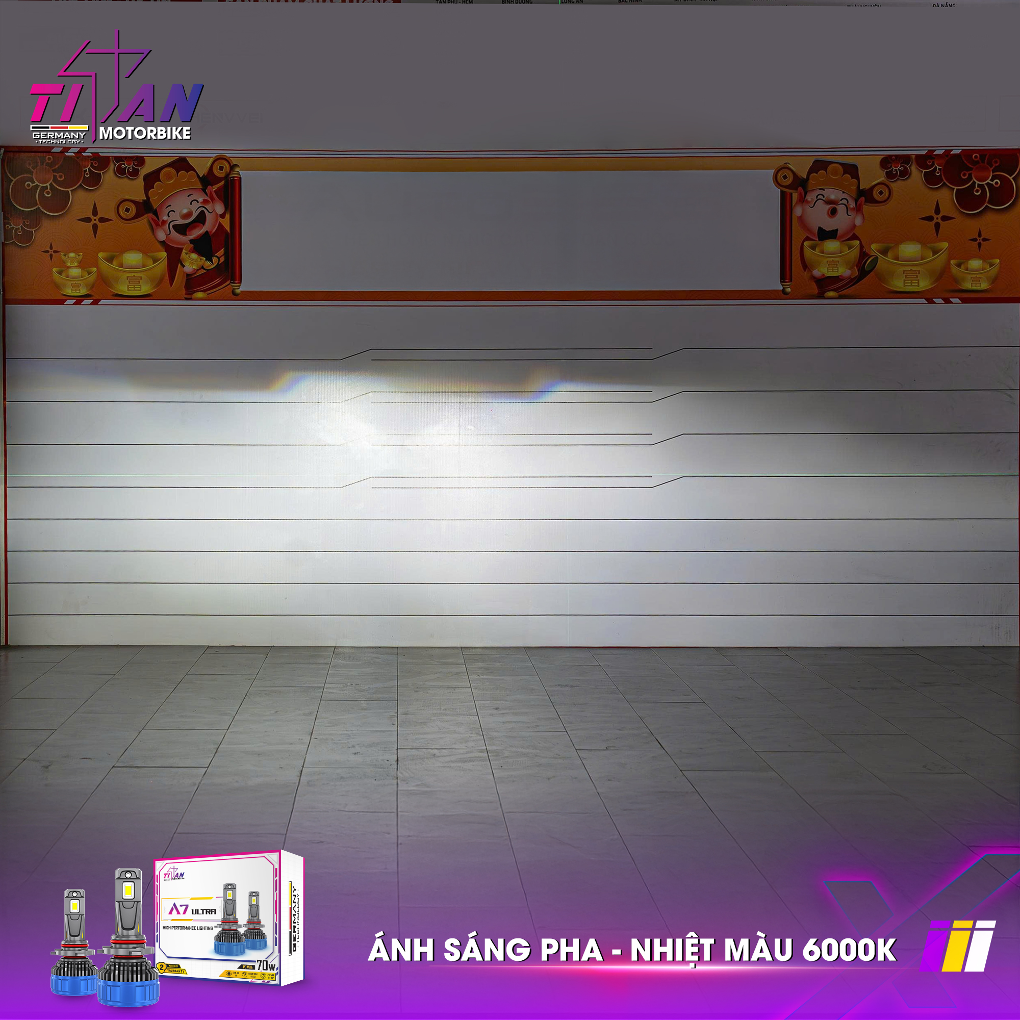 BÓNG LED TITAN A7 ULTRA